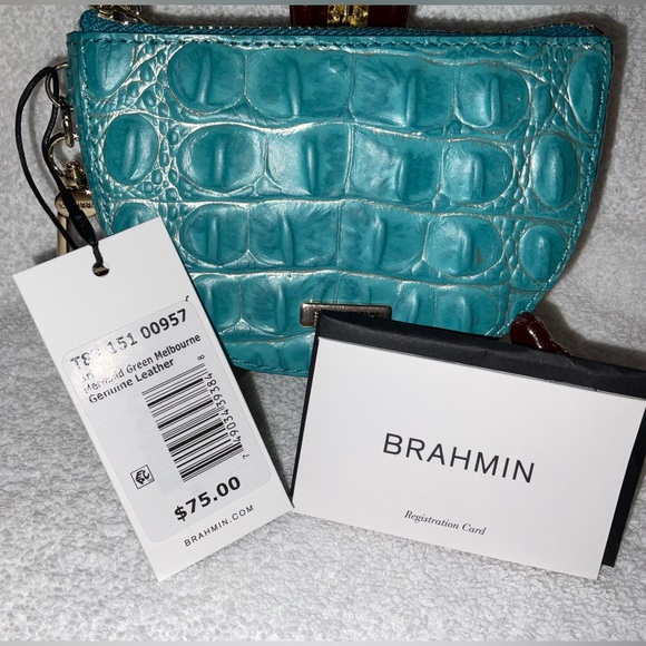 Brahmin Britt, Mermaid Green Melbourne, NWT - Picture 2 of 10